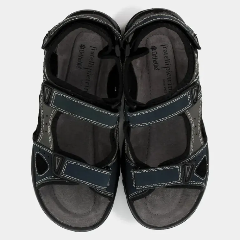 PELLE- SANDALI GRIGIO SF-E24U-08