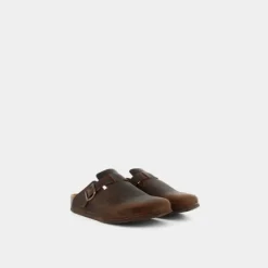PELLE- SANDALI MARRONE SO-E24U-02