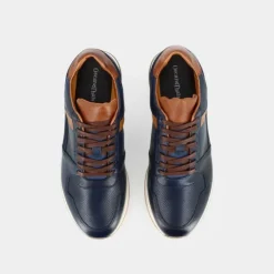 PELLE- SNEAKERS BLU CT-E23U-03