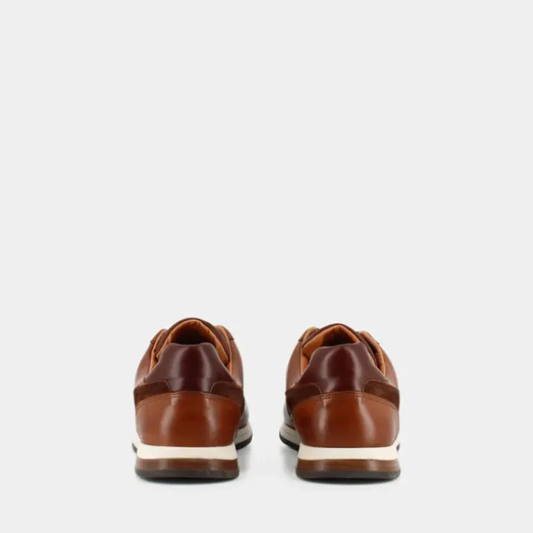 PELLE- SNEAKERS COGNAC CT-E23U-03