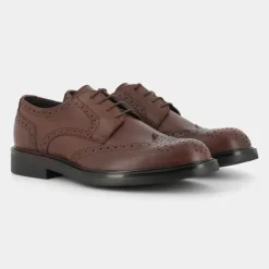 PELLE- STRINGATE MARRONE 4151