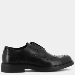 PELLE- STRINGATE NERO BI-I23U-17