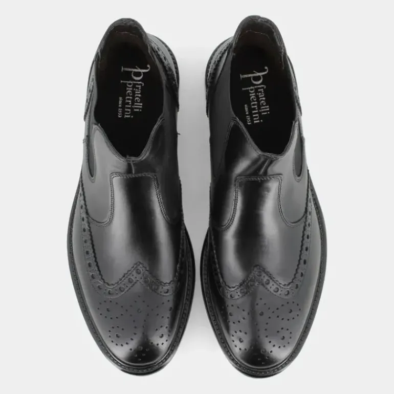 PELLE- TRONCHETTI NERO IT-I22U-15