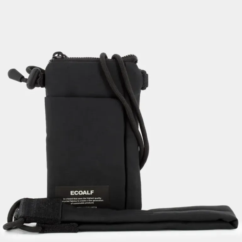 PHONE POUCH- PICCOLA PELLETTERIA BLACK AGNES