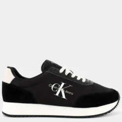 PHUKET RETRO RUNNER- SNEAKERS BLACK/EGGSHELL/WHITE YM010320GR