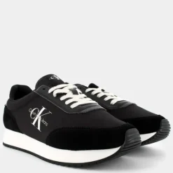 PHUKET RETRO RUNNER- SNEAKERS BLACK/EGGSHELL/WHITE YM010320GR