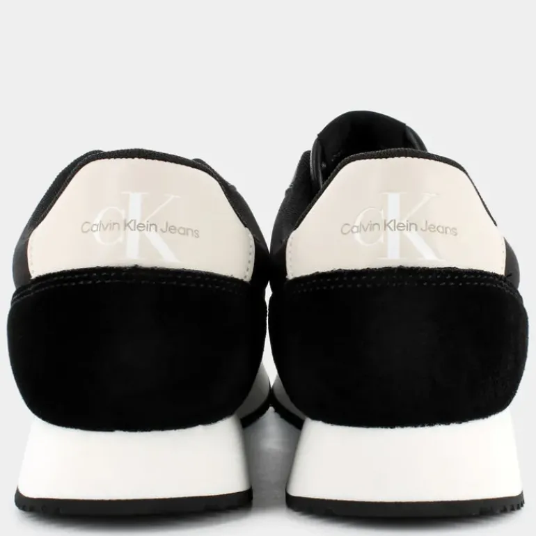 PHUKET RETRO RUNNER- SNEAKERS BLACK/EGGSHELL/WHITE YM010320GR