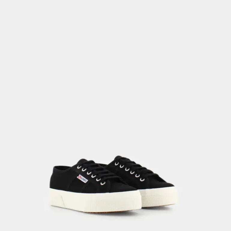 2740 PLATFORM- SPORTIVE Black-F Avorio S21384W