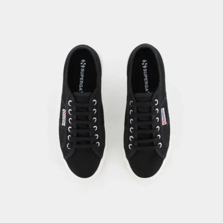 2740 PLATFORM- SPORTIVE Black-F Avorio S21384W