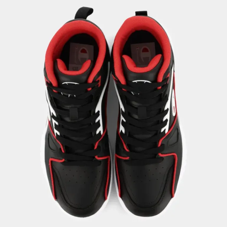 3 POINT MID- SPORTIVE NBK/WHT/RED S22119