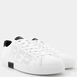 POLYS STUDIO- SNEAKERS WHITE BLACK RZ3P0014L