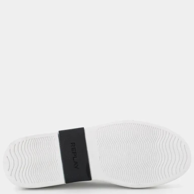 POLYS STUDIO- SNEAKERS WHITE BLACK RZ3P0014L