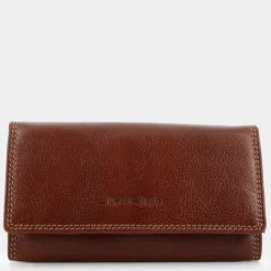 PORTAFOGLIO DONNA- PICCOLA PELLETTERIA COGNAC 9838150PIE