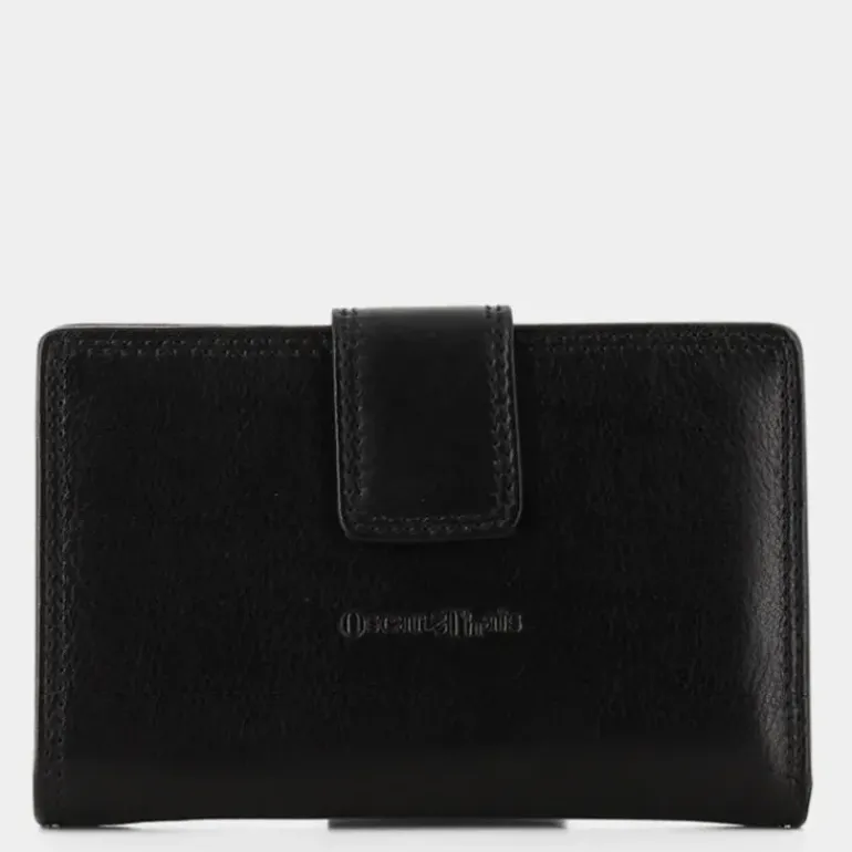 PORTAFOGLIO DONNA- PICCOLA PELLETTERIA NERO 9838046PIE