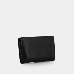 PORTAFOGLIO DONNA- PICCOLA PELLETTERIA NERO 9838046PIE