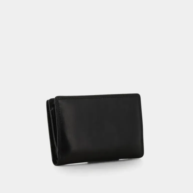 PORTAFOGLIO DONNA- PICCOLA PELLETTERIA NERO 9838046PIE