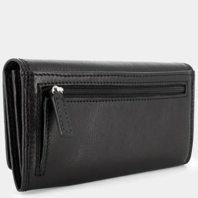PORTAFOGLIO DONNA- PICCOLA PELLETTERIA NERO 9838150PIE