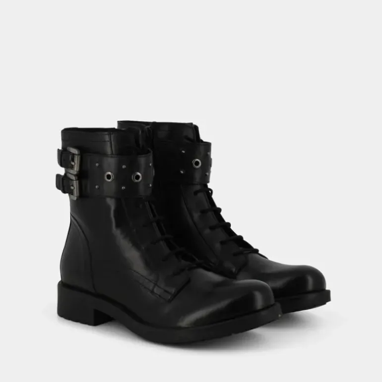 RAWELLE- SCARPONCINI BLACK D266RF000TUC9999