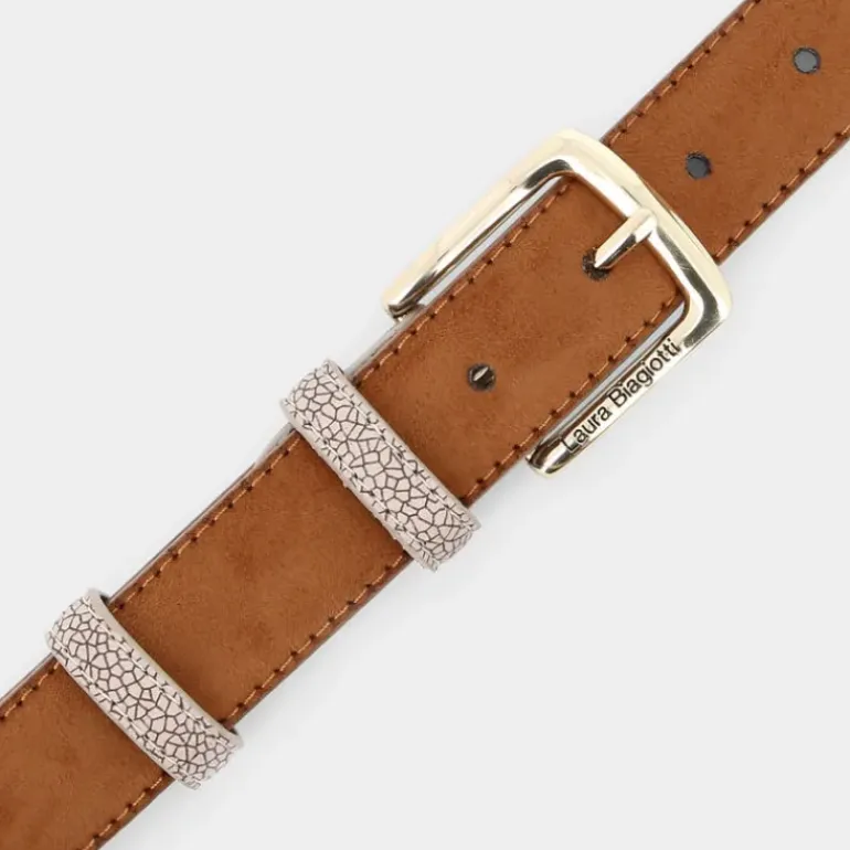 REBELAN- CINTURE COGNAC 600-140A