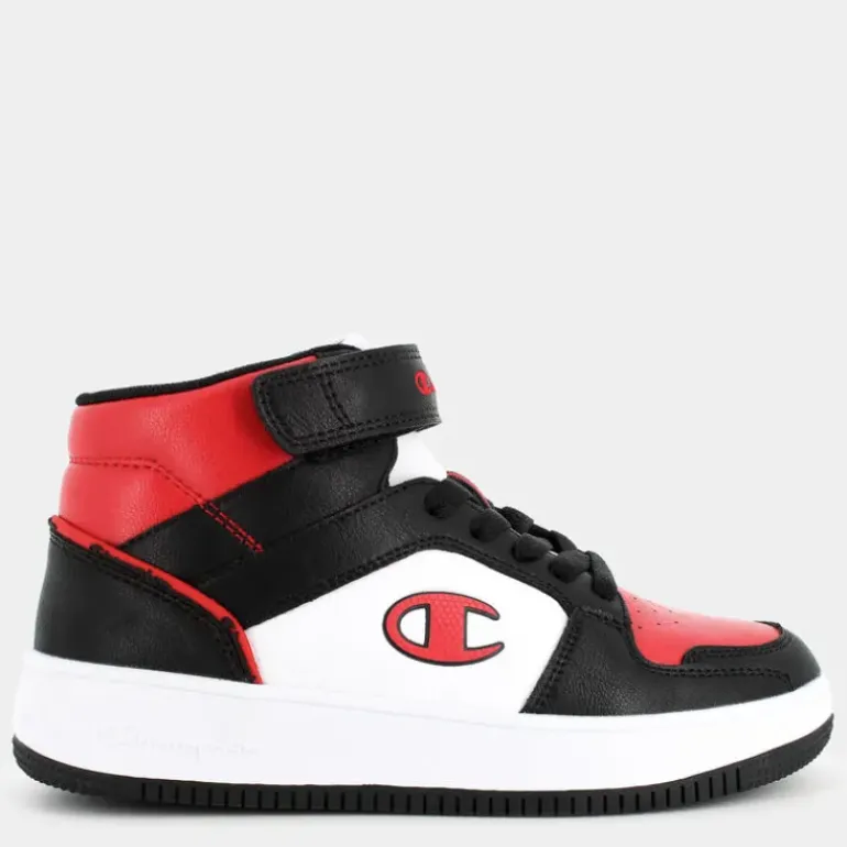 REBOUND 2.0 MID B GS- SPORTIVE NBK/RED/WHT S32413
