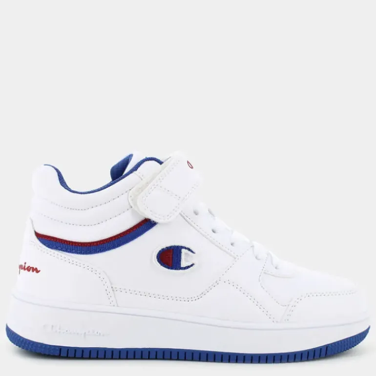 REBOUND MID B GS- SPORTIVE WHT/RBL/BURGUNDY S32405