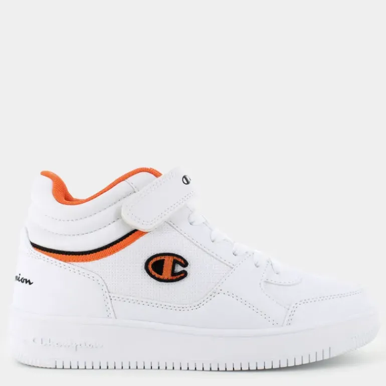 REBOUND MID- SPORTIVE WHT/NBK/ORANGE S21904
