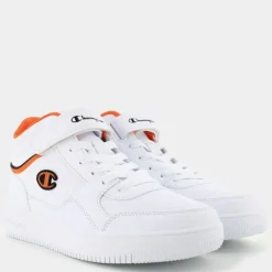 REBOUND MID- SPORTIVE WHT/NBK/ORANGE S21904