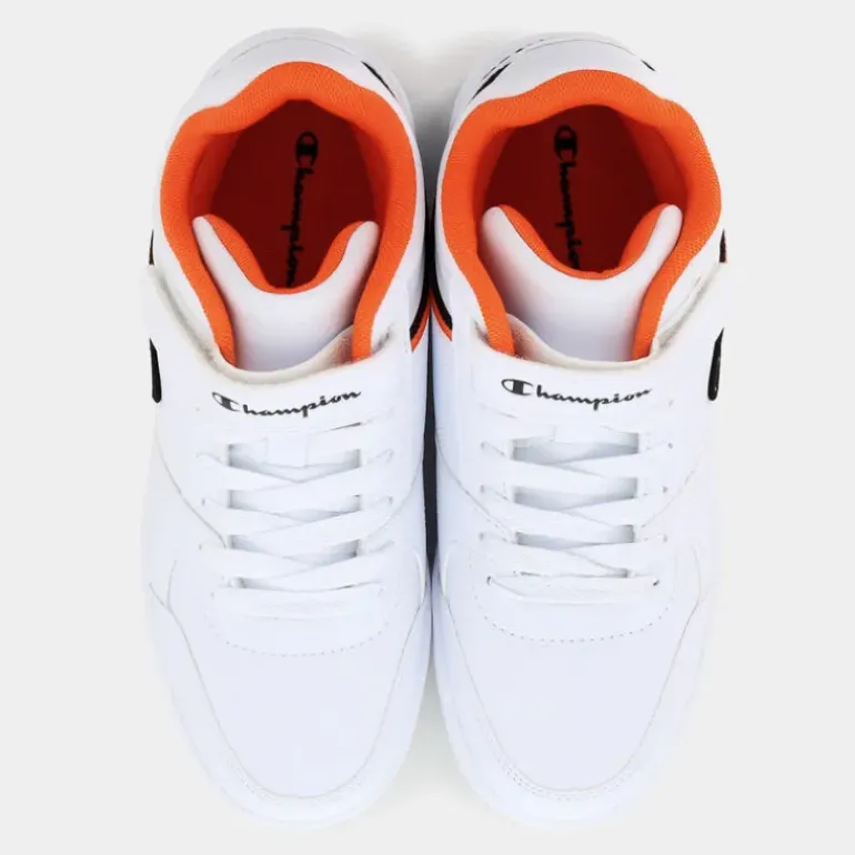REBOUND MID- SPORTIVE WHT/NBK/ORANGE S21904