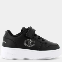 REBOUND PLATFORM GLITTER G PS LOW- SPORTIVE NBK/SILVER S32830