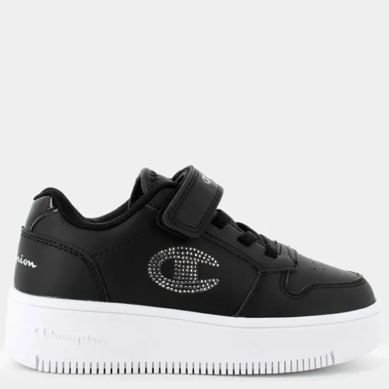 REBOUND PLATFORM GLITTER G PS LOW- SPORTIVE NBK/SILVER S32830