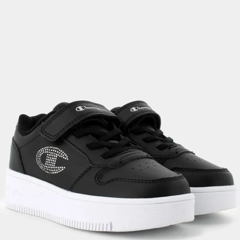 REBOUND PLATFORM GLITTER G PS LOW- SPORTIVE NBK/SILVER S32830