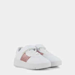 REBOUND PLATFORM SPARKLE G PS- SPORTIVE WHT/ROSE GOLD S32612