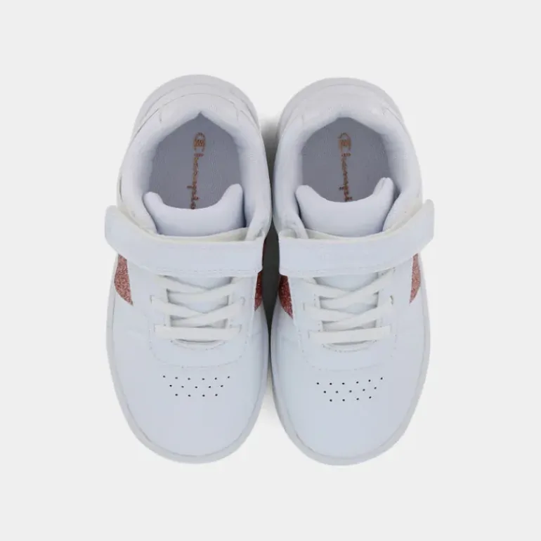 REBOUND PLATFORM SPARKLE G PS- SPORTIVE WHT/ROSE GOLD S32612