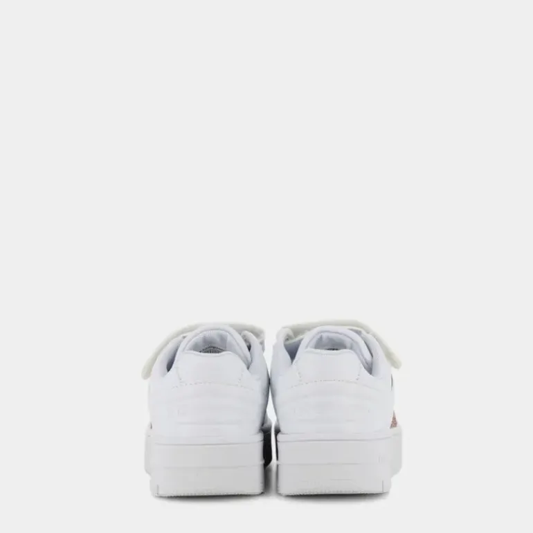 REBOUND PLATFORM SPARKLE G PS- SPORTIVE WHT/ROSE GOLD S32612