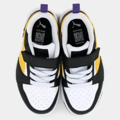 Rebound V6 Lo AC+ PS- SPORTIVE Black-Yellow Sizzle-White 397419