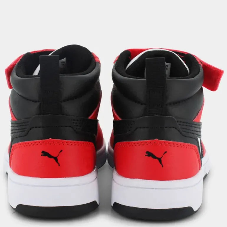 Rebound V6 Mid AC+ PS- SPORTIVE White- Black-For All Time Red 393832
