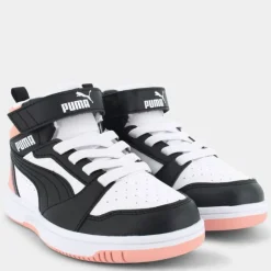 REBOUND V6 MID- SPORTIVE White/Black/Poppy Pink 393832