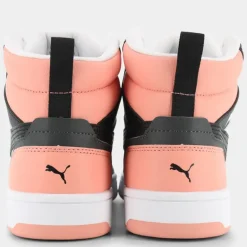 REBOUND V6 MID- SPORTIVE White/Black/Poppy Pink 393831