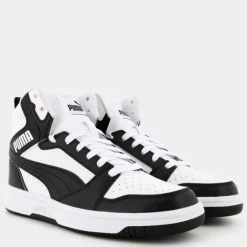 REBOUND V6 MID- SPORTIVE White/Black/Shadow Gray 393831
