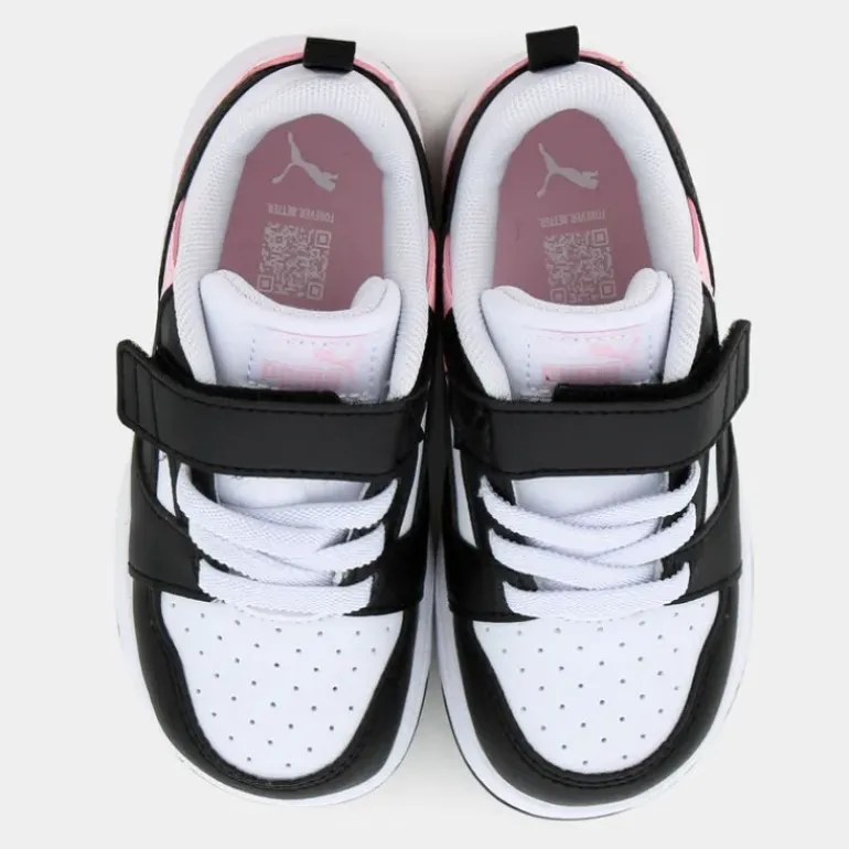 REBOUND V6- PRIMI PASSI White/Black/Whisp Of Pink 397420