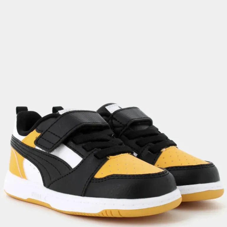 REBOUND V6- PRIMI PASSI White/Black/Tangerine 397420