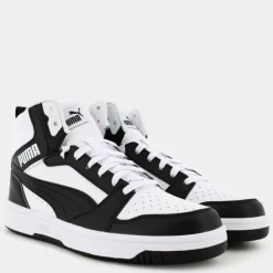 Rebound v6- SPORTIVE White- Black-Shadow Gray- White 392326