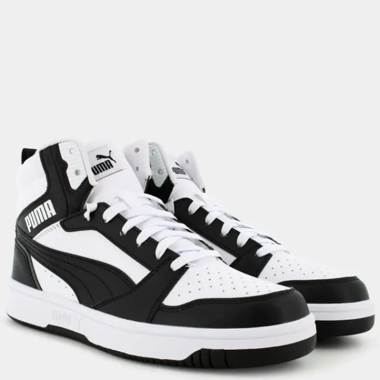 Rebound v6- SPORTIVE White- Black-Shadow Gray- White 392326