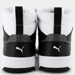 Rebound v6- SPORTIVE White- Black-Shadow Gray- White 392326