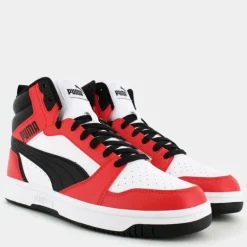 Rebound v6- SPORTIVE White- Black-For All Time Red 392326