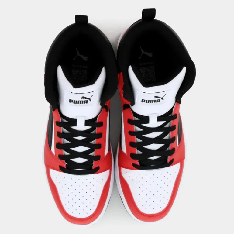 Rebound v6- SPORTIVE White- Black-For All Time Red 392326