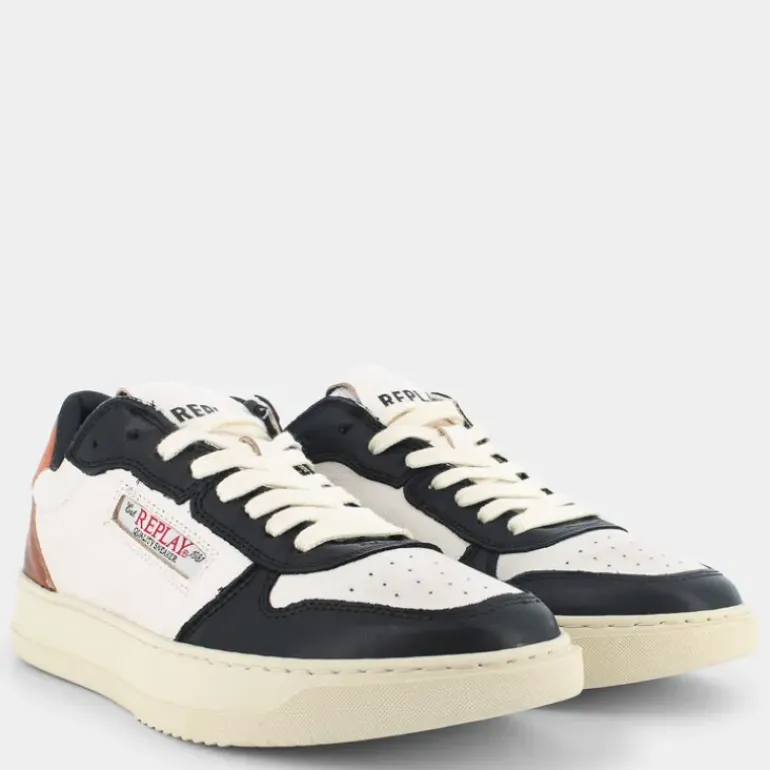 RELOAD- SNEAKERS BLACK/OFF WHITE/TAN RZ3R0024L