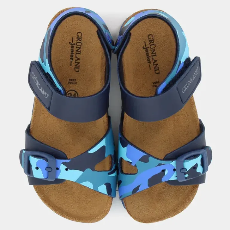 RINI- PRIMI PASSI BLU CAMOUFLAGE SB1441