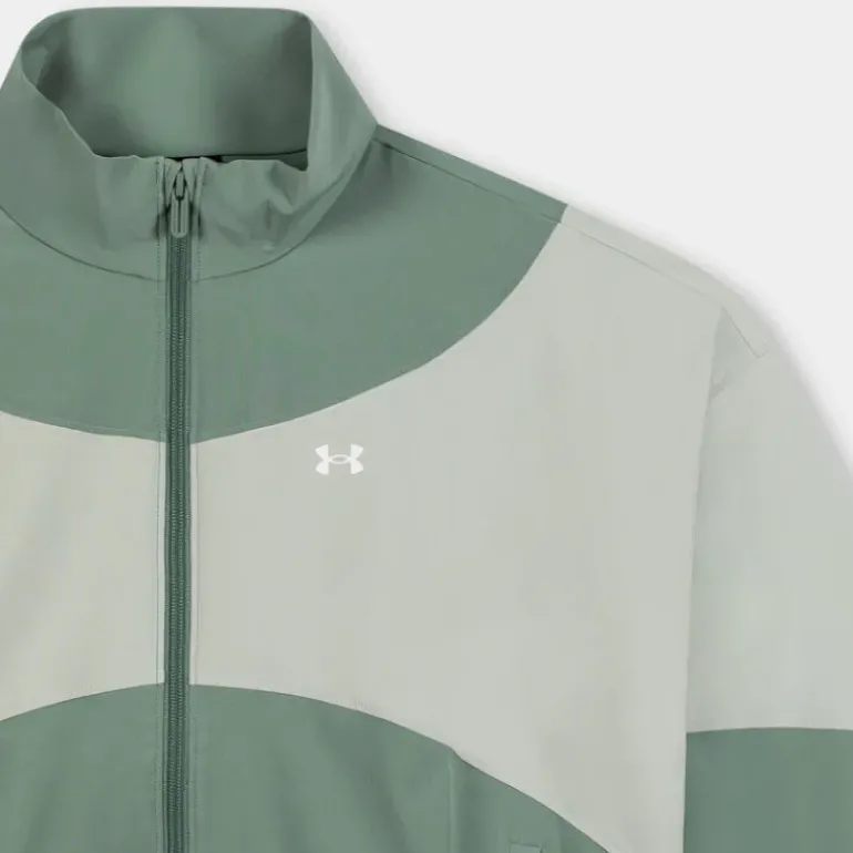 RIVAL WOVEN- MAGLIE E FELPE SILICA GREEN/HYDRO GREEN 1389631