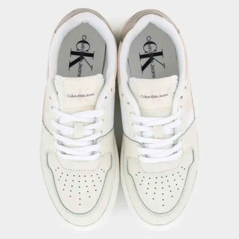 ROME CLASSIC LOW- SNEAKERS Bright White/Travertine/W Pink YW015200LC